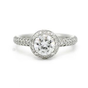 Ritani Round Halo Engagement Ring